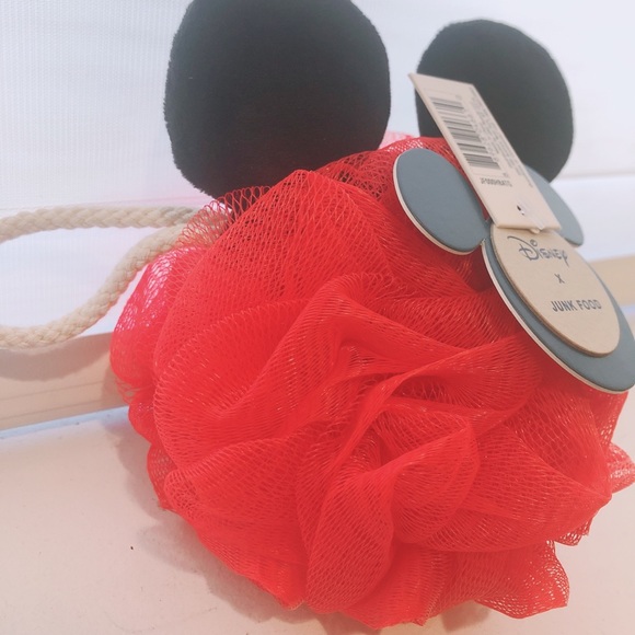 2for$10🍏Disney x JUNK FOOD Bath Sponge Scrubber - Picture 4 of 6